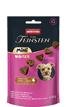 Vom Feinsten Adult Mini Love Bites Huhn mit Wild & Apfel