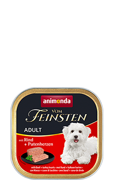 Vom Feinsten Adult mit Rind + Putenherzen