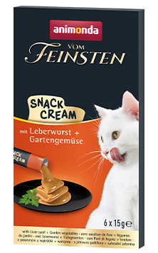 Vom Feinsten Adult Snack Cream with liver pâté + garden vegetables