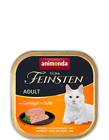 Vom Feinsten Adult mit Geflügel + Kalb